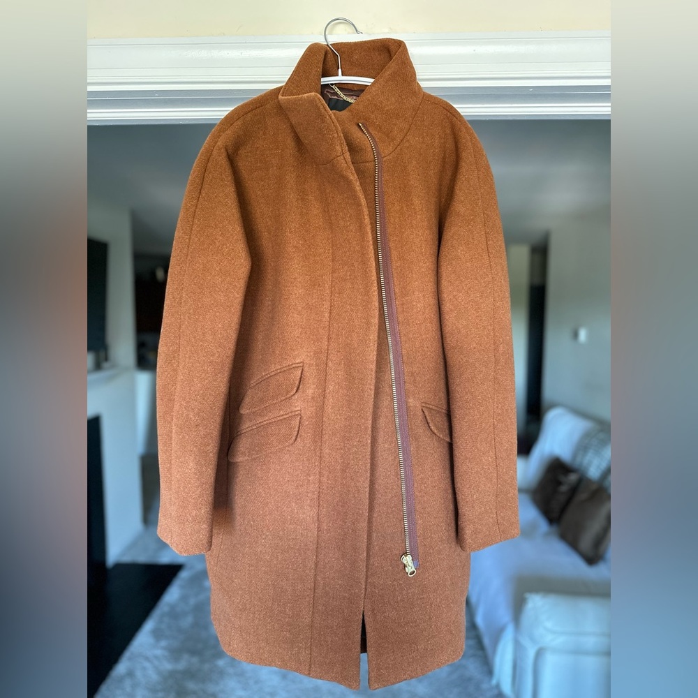 J. Crew Cocoon Coat, size 6